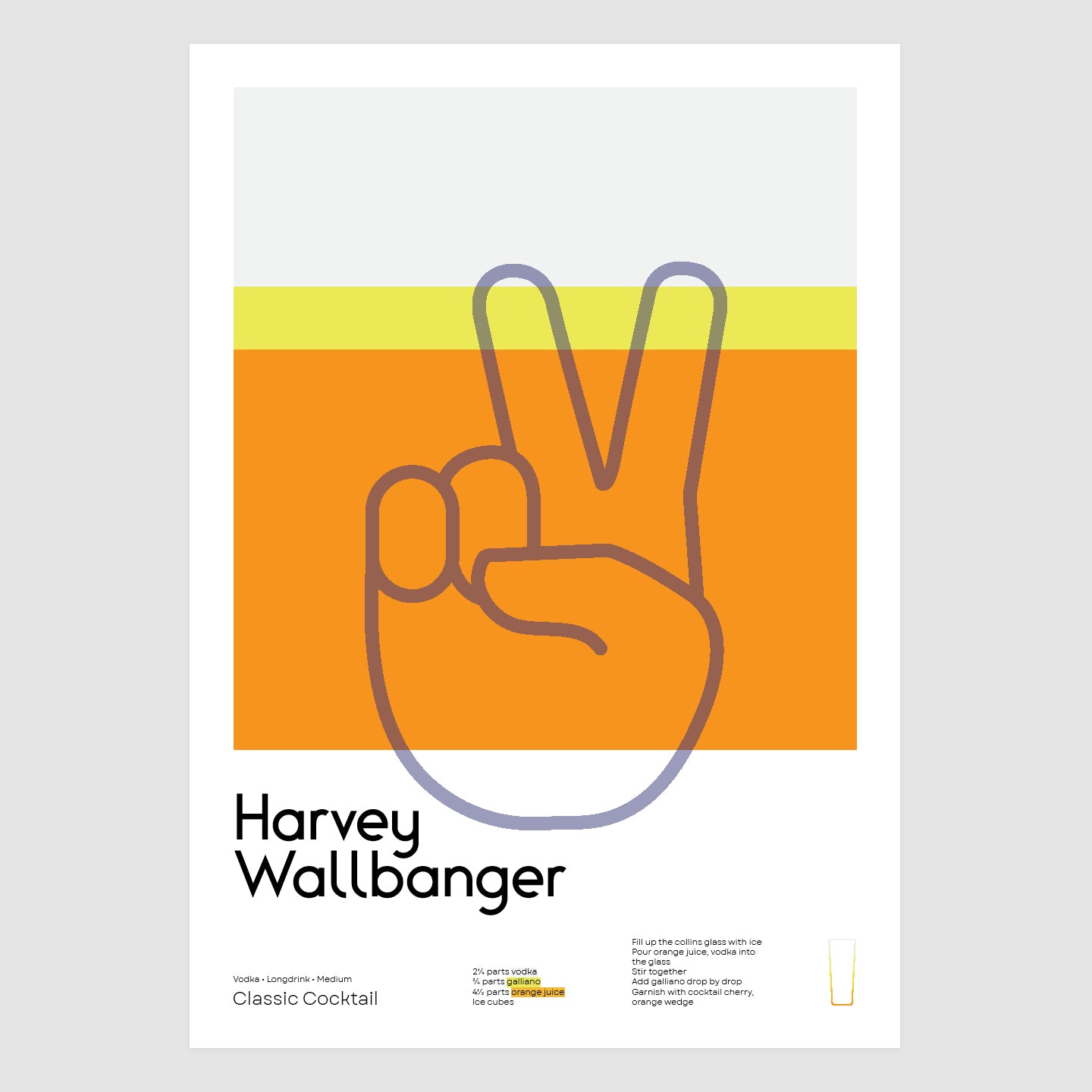 Harvey Wallbanger - Cocktail Parts