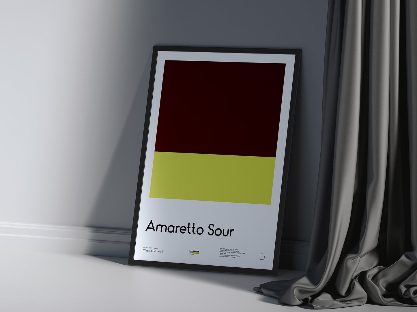 Amaretto Sour - Cocktail Parts