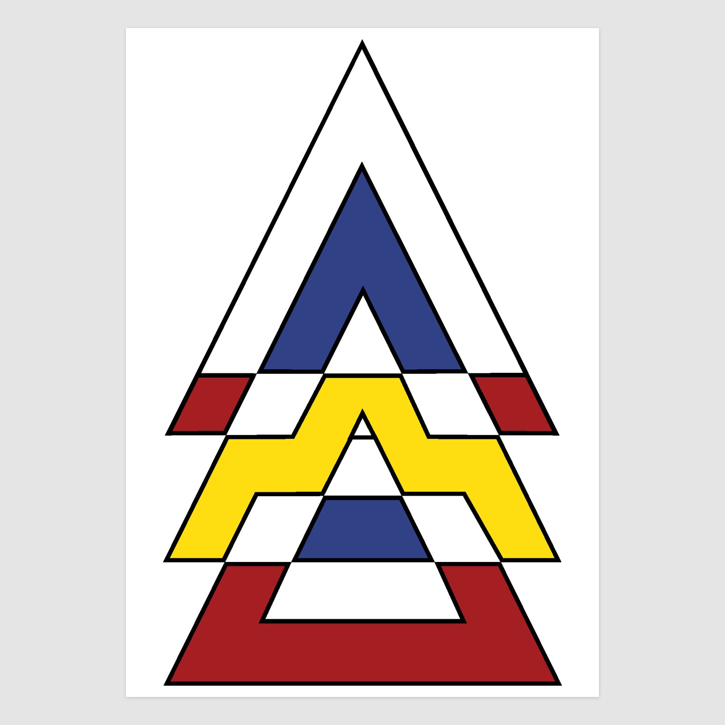 Bauhaus Triangles