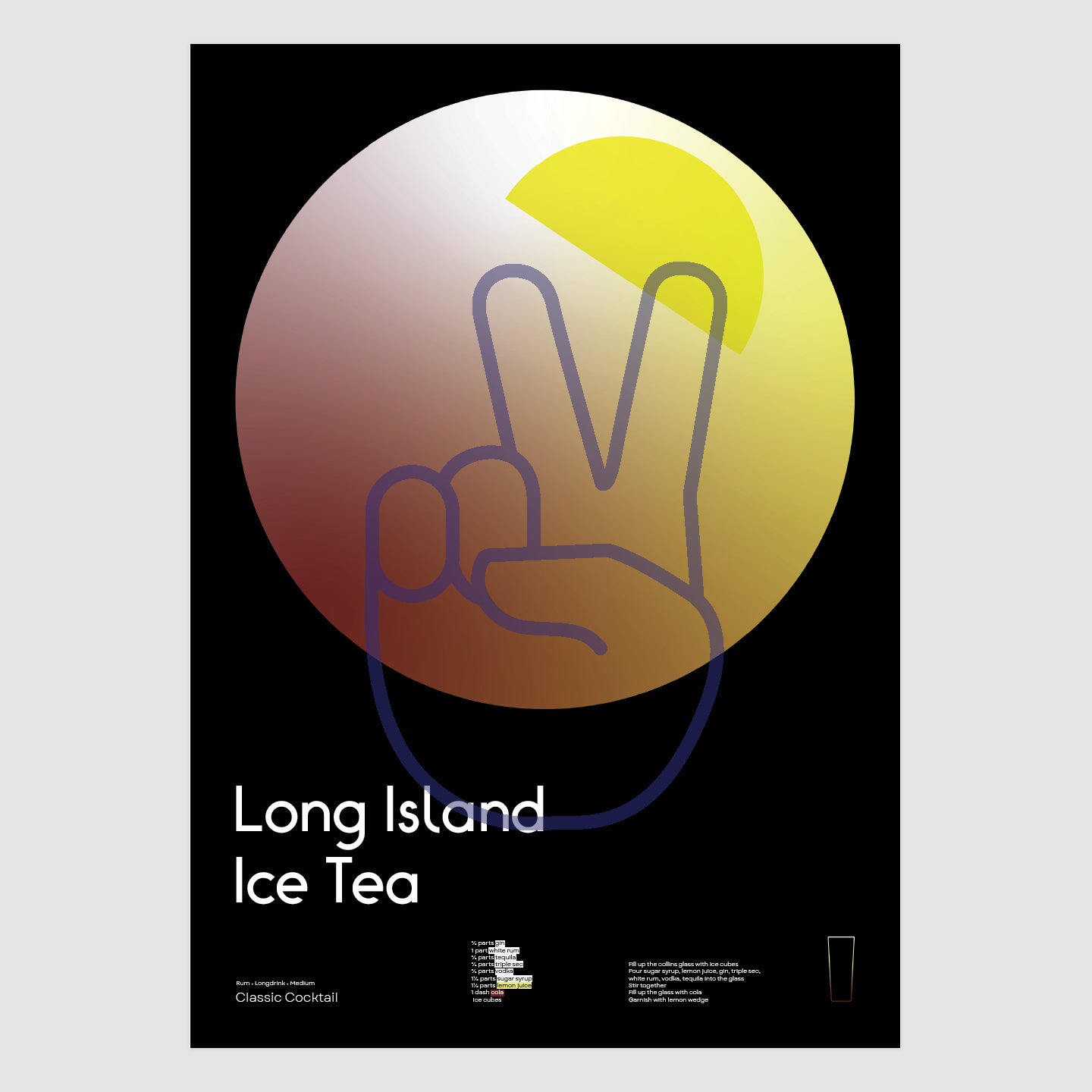 Long Island Ice Tea - Cocktail Mix