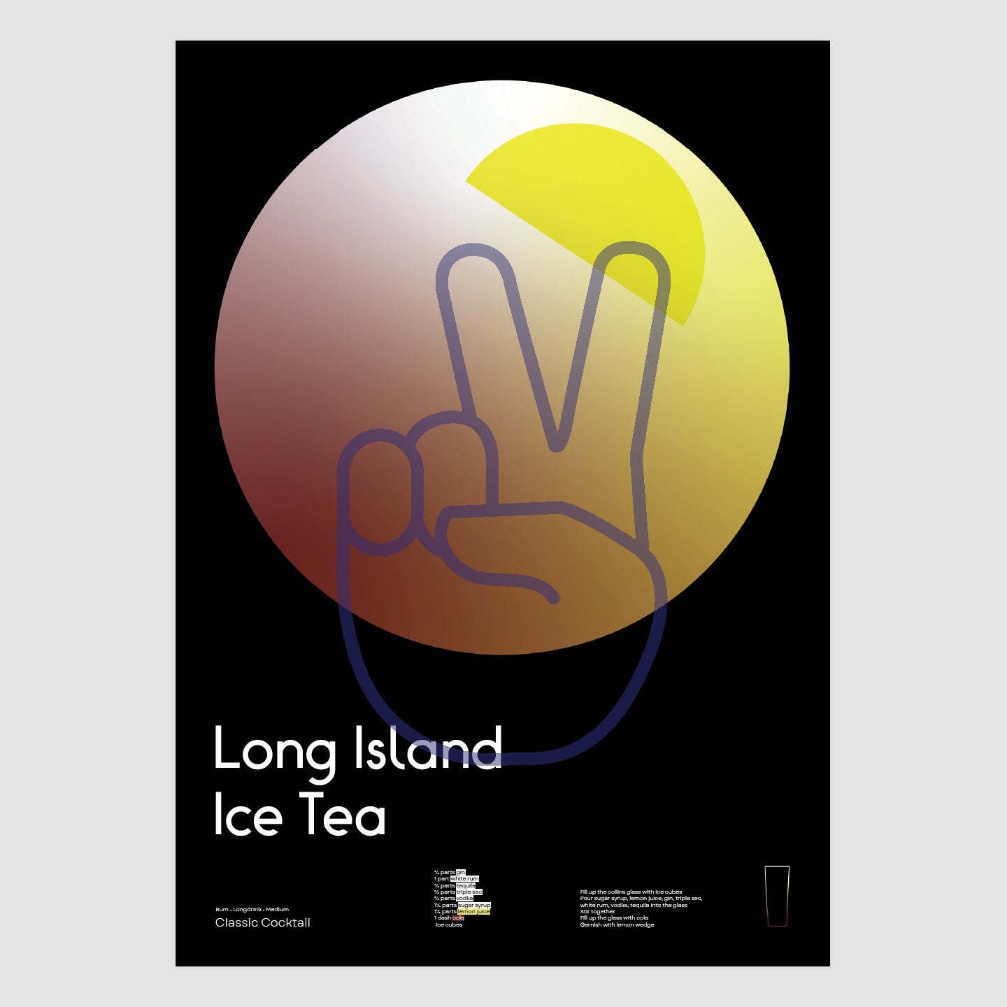 Long Island Ice Tea - Cocktail Mix