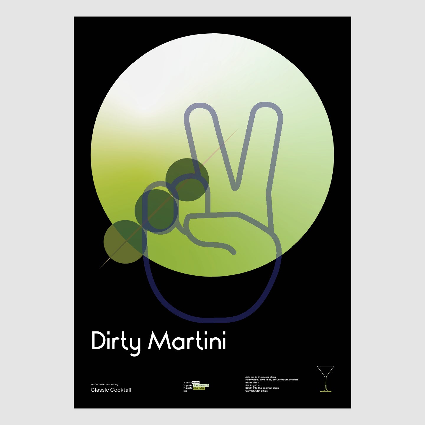Dirty Martini - Cocktail Mix