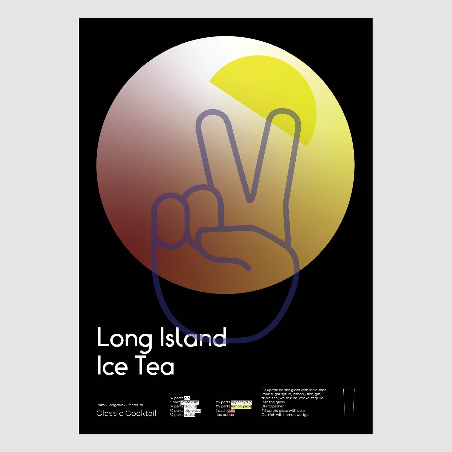 Long Island Ice Tea - Cocktail Mix