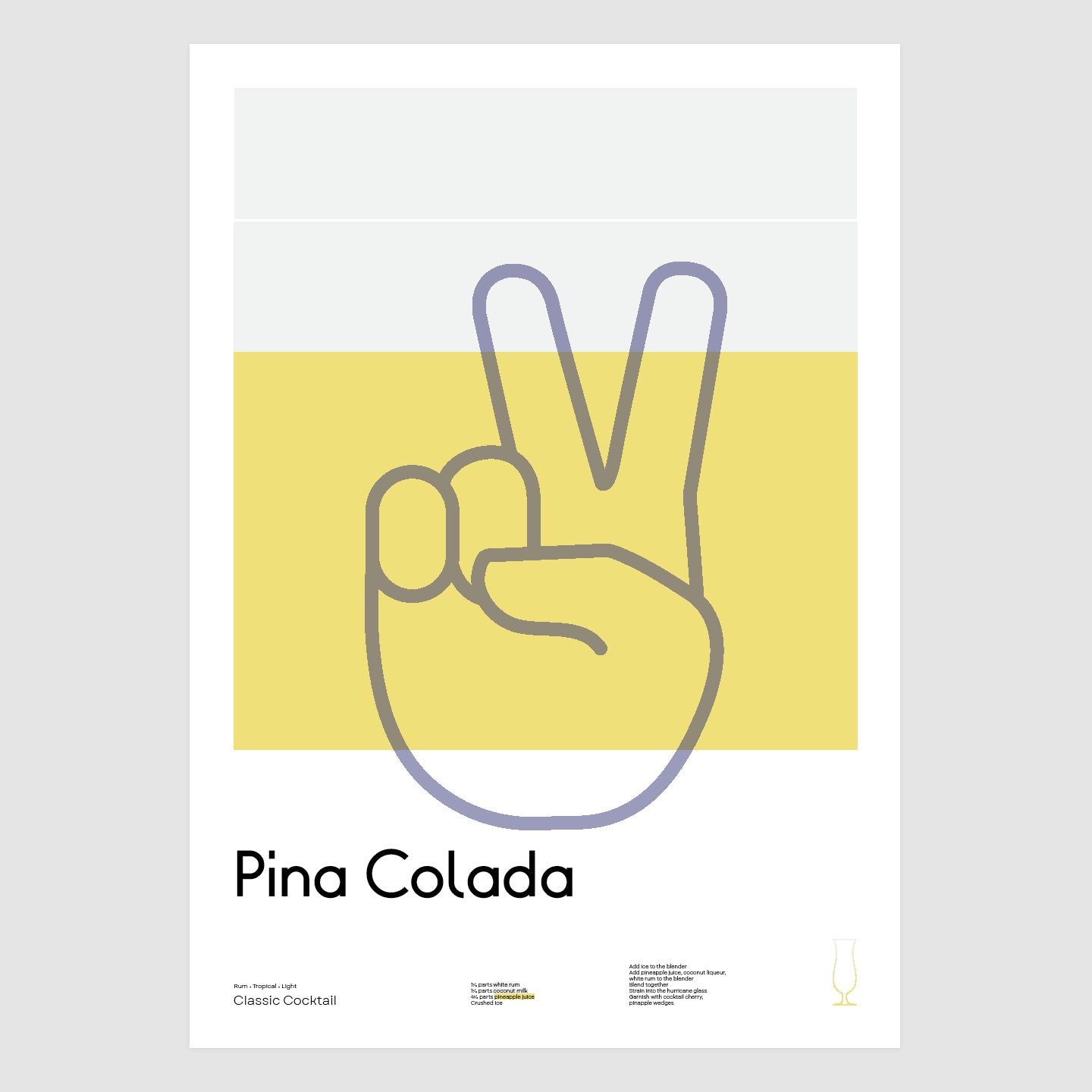 Pina Colada - Cocktail Parts