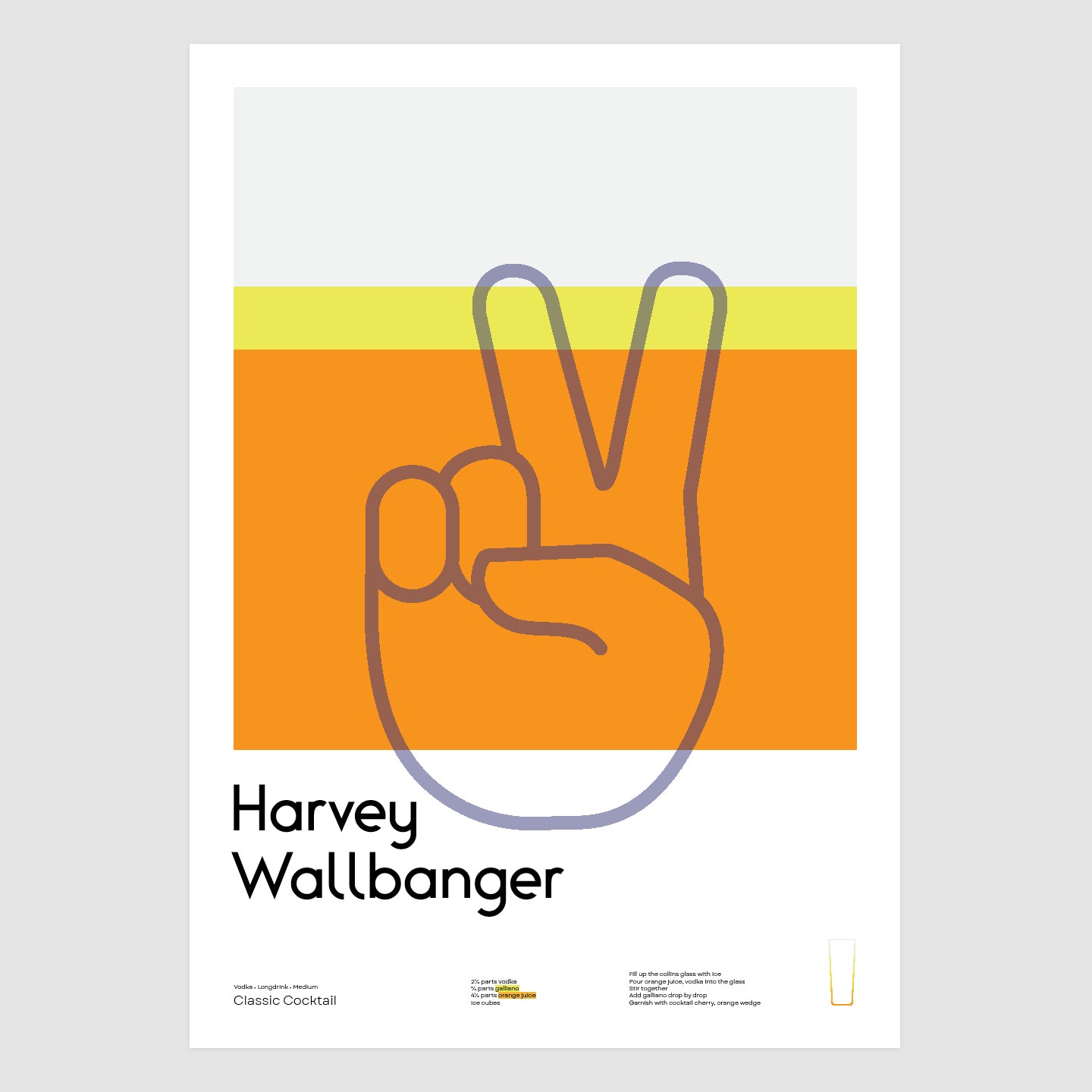 Harvey Wallbanger - Cocktail Parts