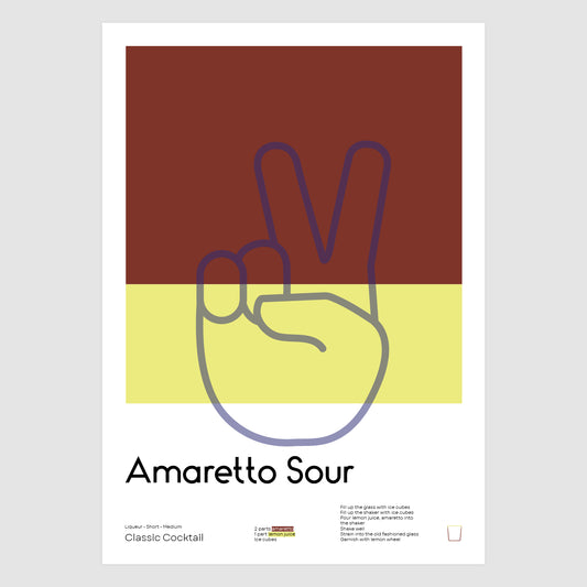 Amaretto Sour - Cocktail Parts