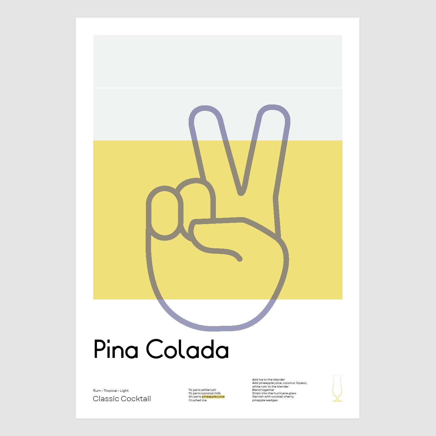 Pina Colada - Cocktail Parts