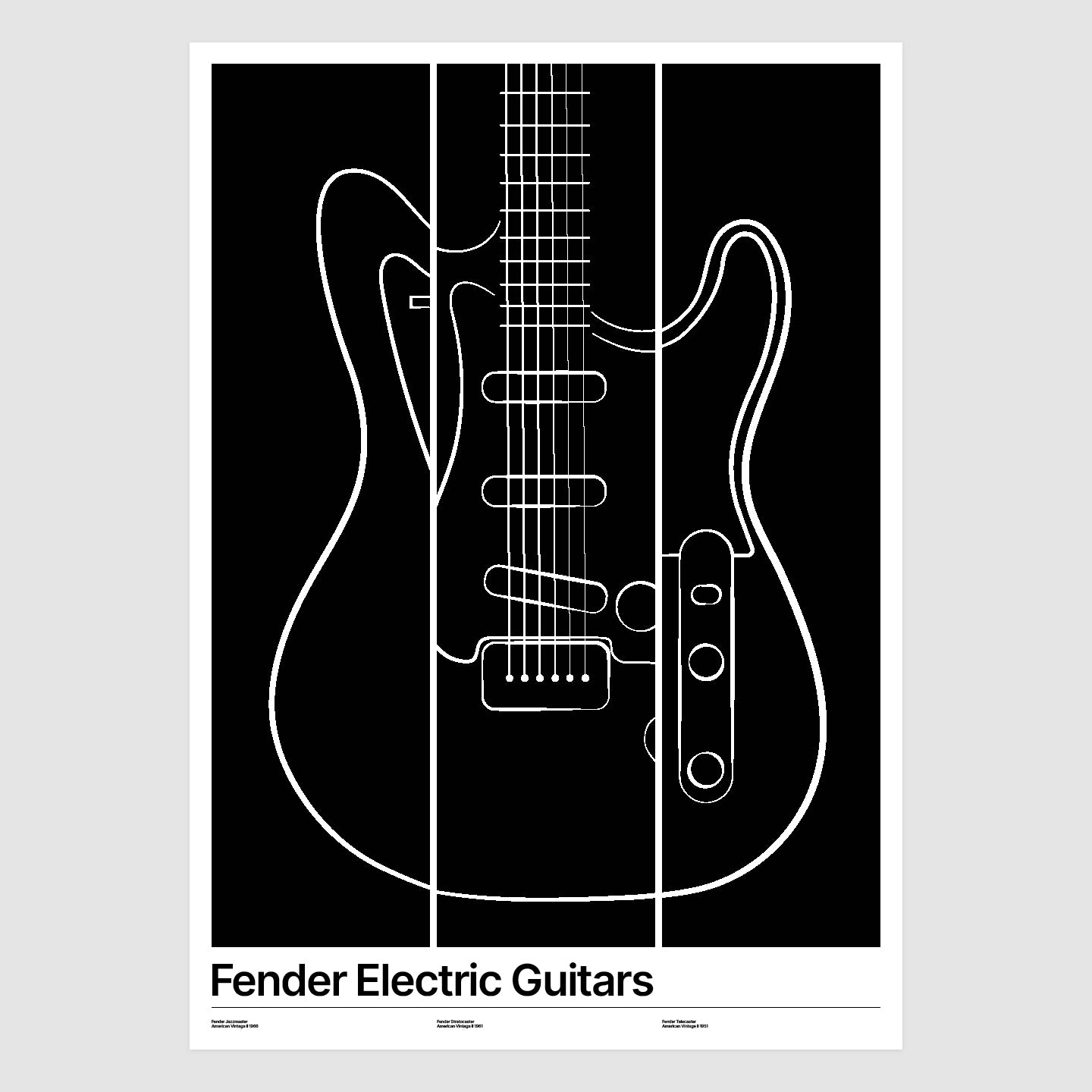 Fender Electric Guitars (Mashup)
