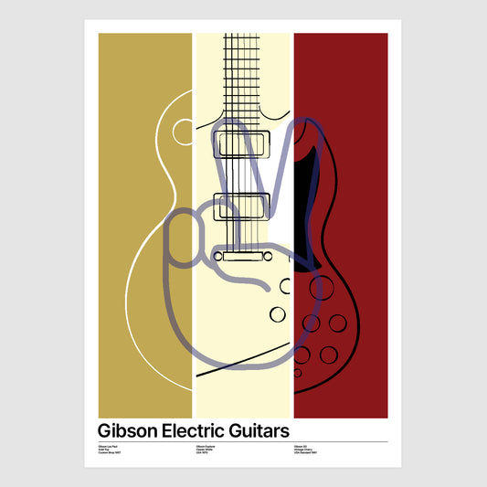 Gibson Electric Guitars (Mashup)