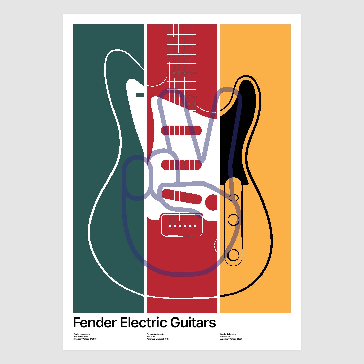 Fender Electric Guitars (Mashup)