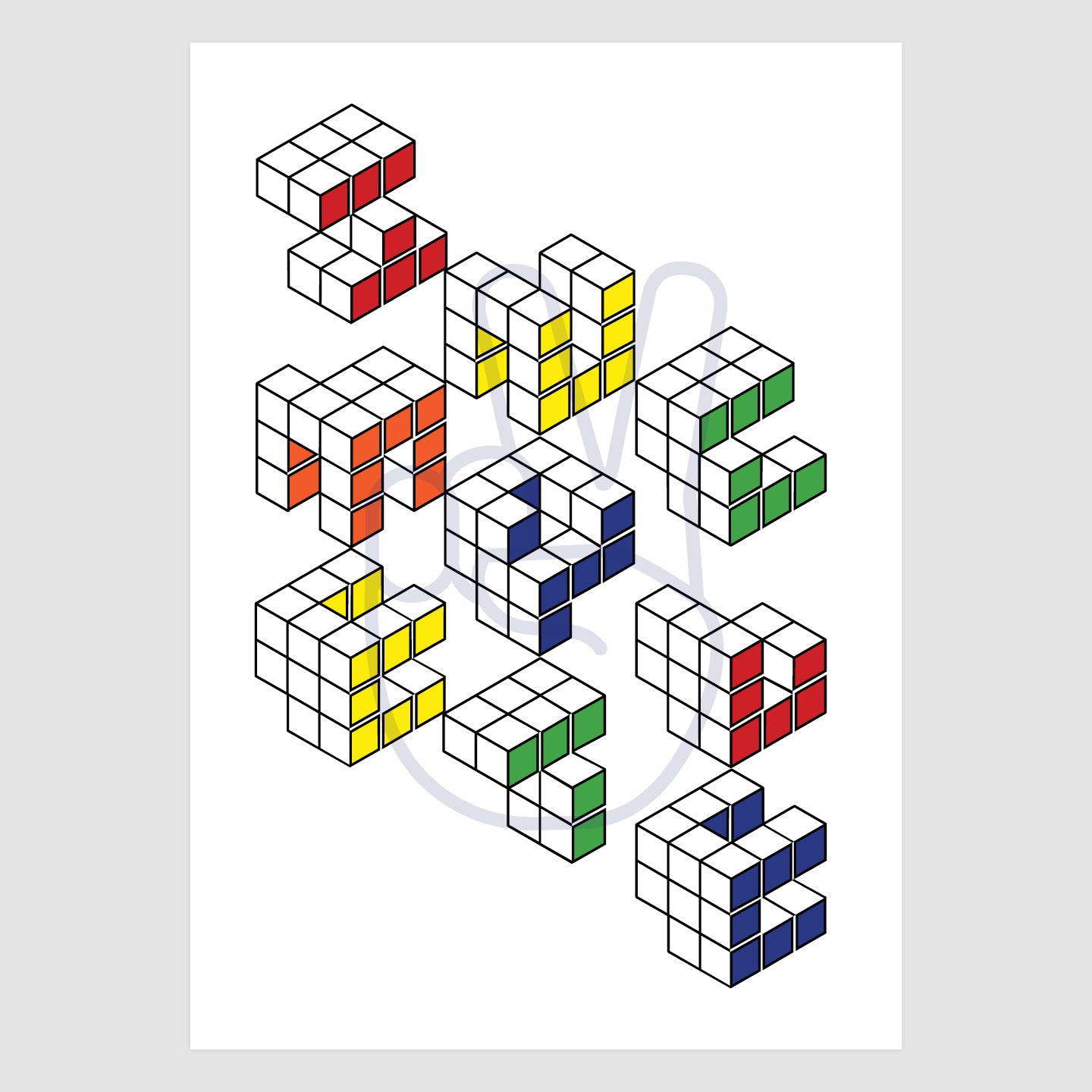 Incmplete Cubes (Isometric)