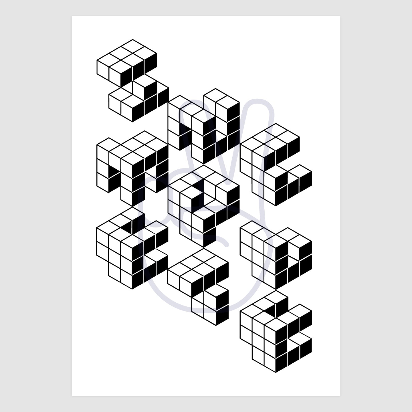 Incmplete Cubes (Isometric)