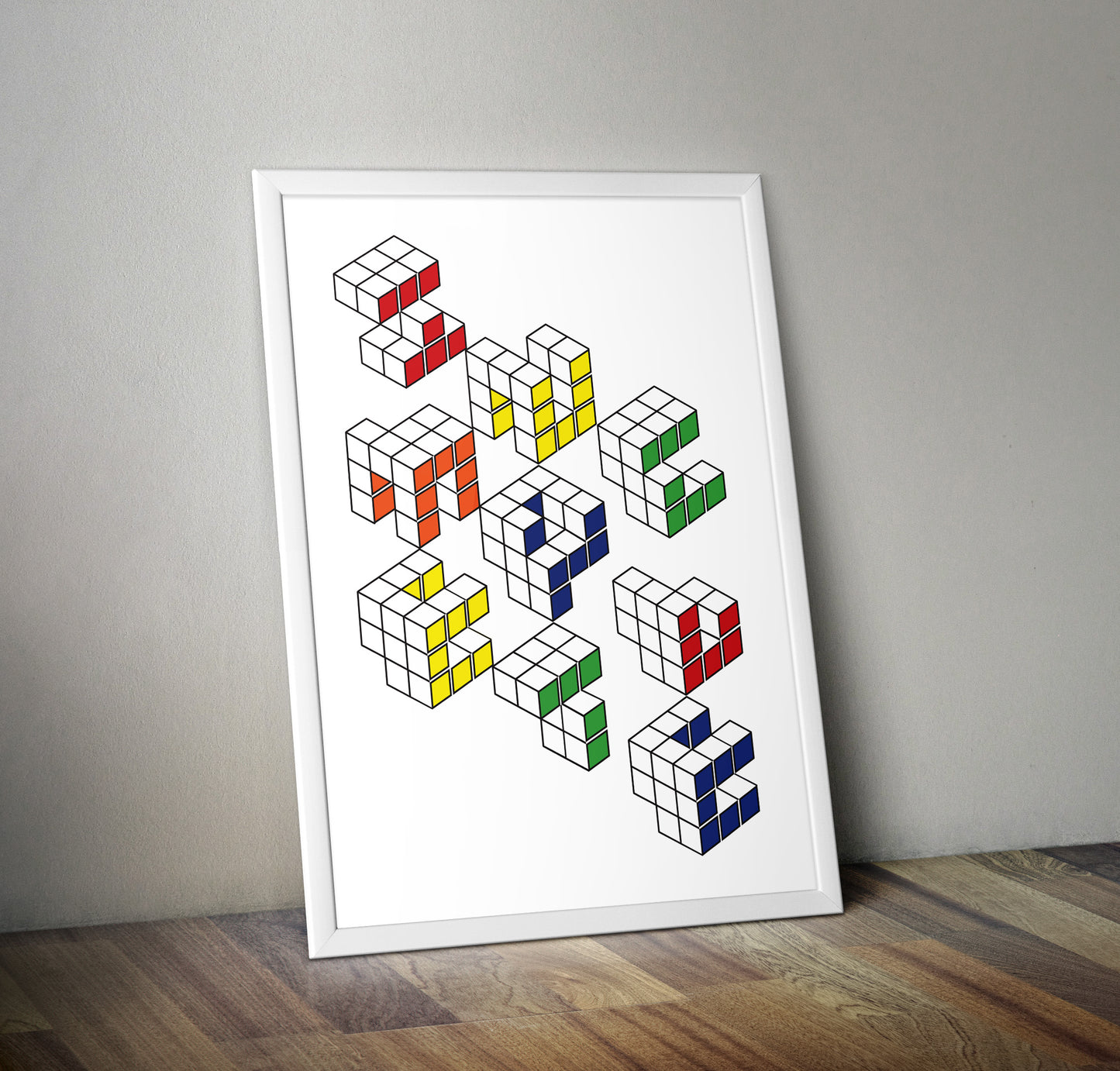 Incmplete Cubes (Isometric)