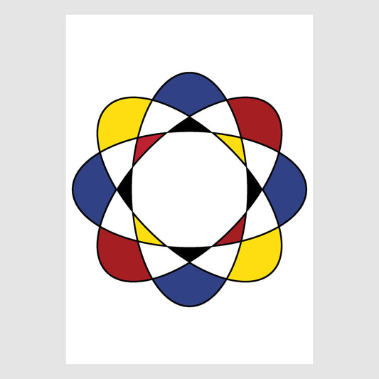 Bauhaus Oval Flower